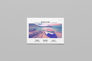 Landscape Magazine Template VI