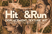 Hit&Run Displacement Map Texture Kit, a Texture Graphic by nicholasasmita (Thumbnail 1 of 15)