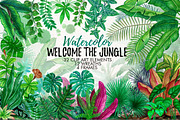 Tropical Leaves in the Jungle, an Illustration by Graphobia (Thumbnail 2 of 9)