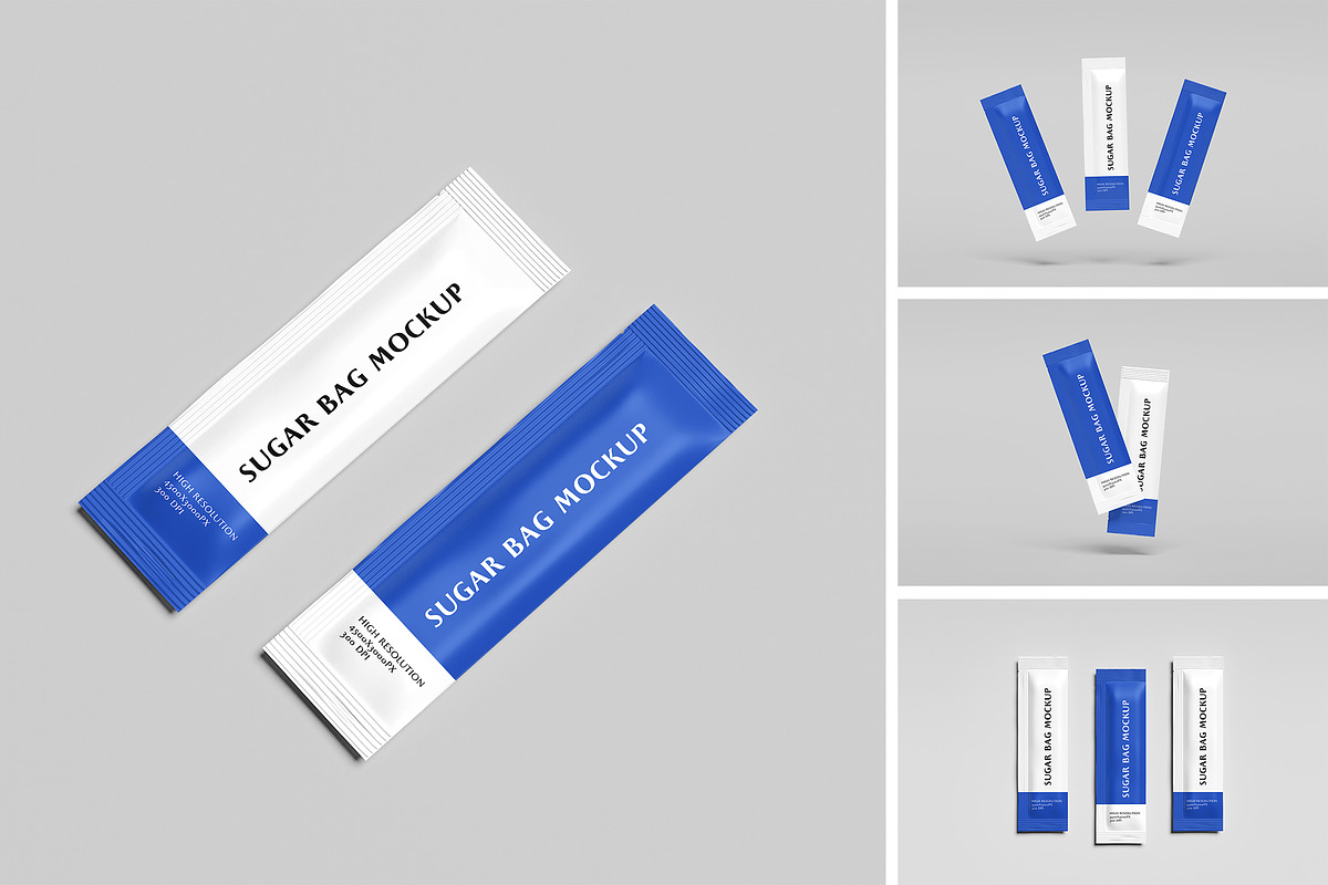Sugar Bag Mockup, an Advertising Mockup by AnasStudio (Photo 1 of 5)