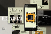 Editorial - Social media Kit, a Social Media Template by Dirtytemp Studio (Thumbnail 2 of 8)