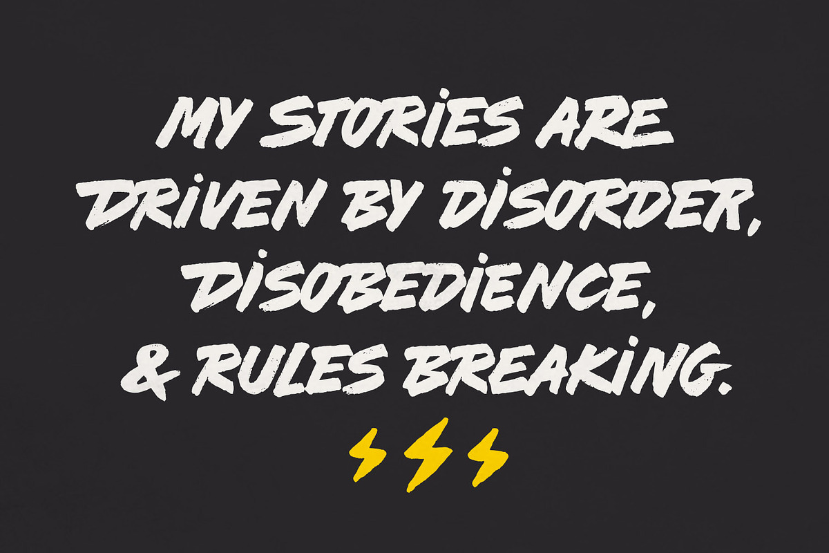 Rogue Legends - Brush Font, a Handwritten Font by Andrey Sharonov (Photo 8 of 21)