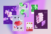 GEO/3D 220+ Colorful illustrations, an Object Graphic by assetpro.design (Thumbnail 9 of 17)