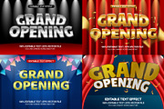Grand opening text style Effect, an Action Add-On by Asta Desain (Thumbnail 2 of 2)