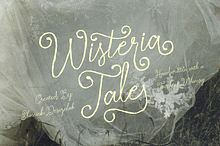 Wisteria Tale - Whimsical Script
