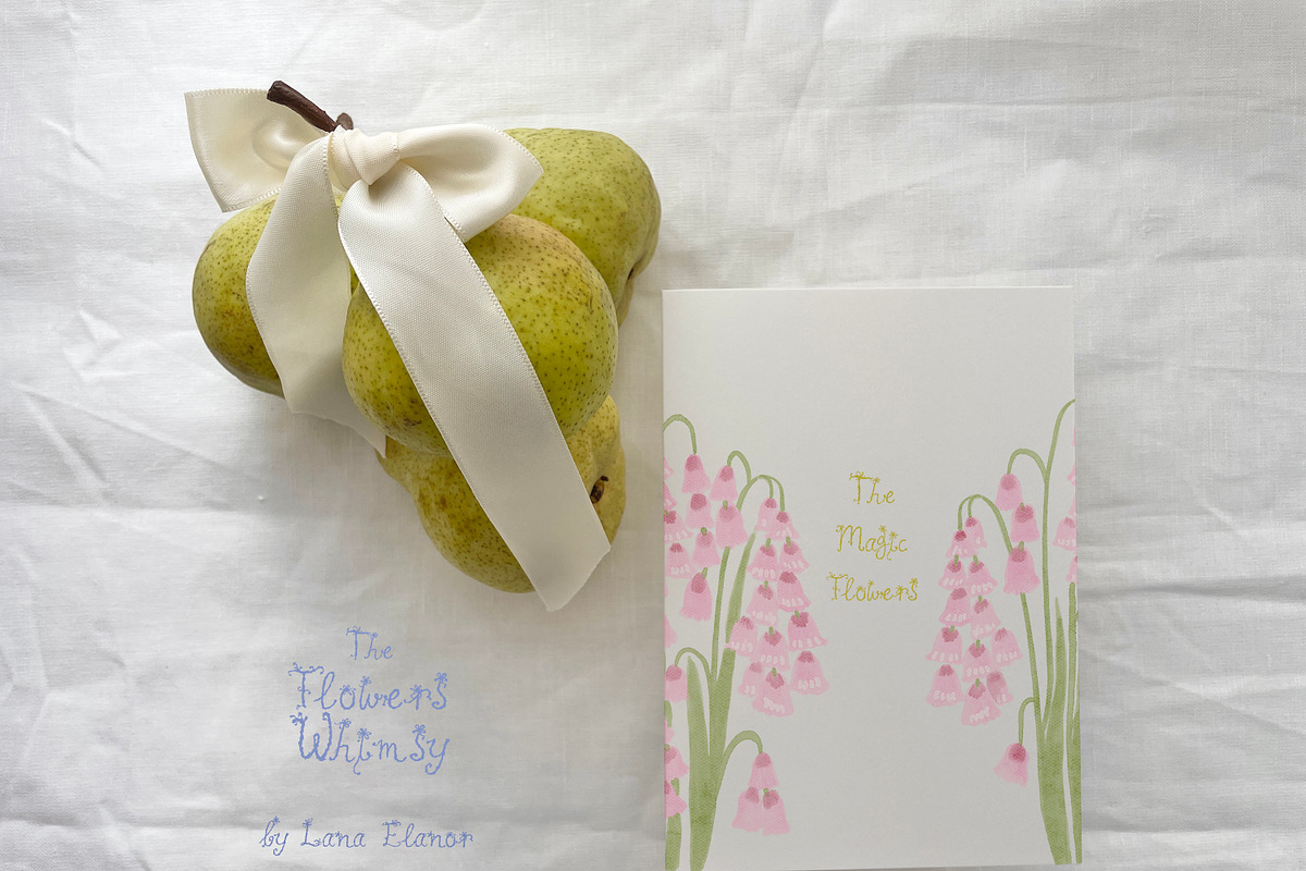 Hand-Painted Pastel Floral Whimsy, a Decorative Illustration by Lana Elanor (Photo 4 of 16)