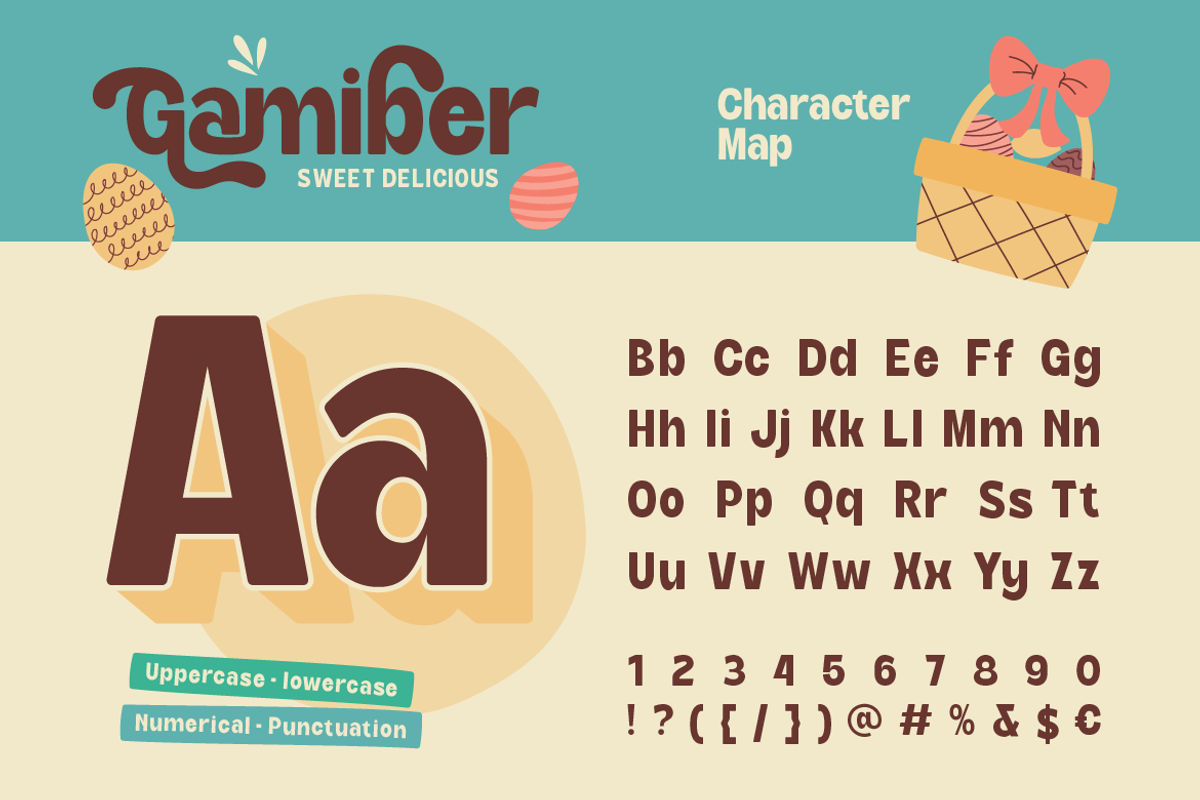 Gamiber, a Sans Serif Font by Burntilldead (Photo 2 of 12)