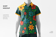 Button Up Shirt Mockup, a Shirt Mockup by zpackcreative (Thumbnail 1 of 4)