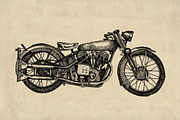 Classic Motorcycle Illustration Pack, an Illustration by Doggy Days (Thumbnail 7 of 10)