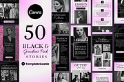 50 Fashion Stories Canva Templates, a Templates & Theme by TemplateCastleStore (Thumbnail 1 of 10)