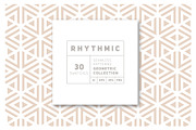 Rhythmic Seamless Patterns, a Pattern Graphic by Curly_Pat (Thumbnail 1 of 6)