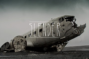 Slender, a Font by Rowlison Creative (Thumbnail 1 of 14)