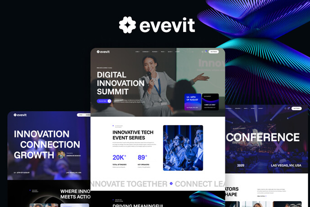 Evevit – Conference & Event Shopify, a Shopify Template by apollotheme (Photo 1 of 2)