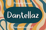 Dantellaz, a Handwritten Font by Aisyah (Thumbnail 1 of 5)