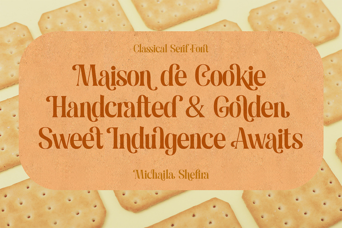 Michaila Shefira, a Serif Font by Nathatype (Photo 4 of 11)