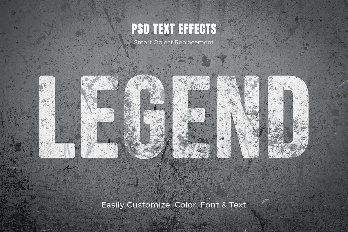 Editable Grunge Text Effect Bundle, a Layer Style Add-On by MRI STUDIO (Photo 2 of 20)