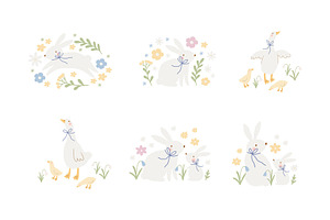 Spring Floral Clipart