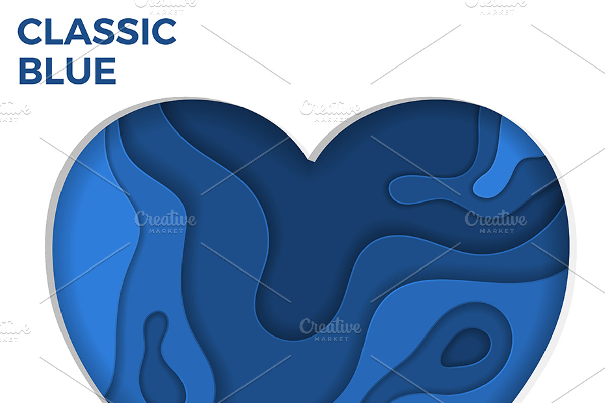 Color of the Year 2020 Classic Blue, a Decorative Illustration by TAlex (Photo 3 of 6)