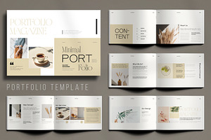 Portfolio Template, a Brochure Template by ContestDesign