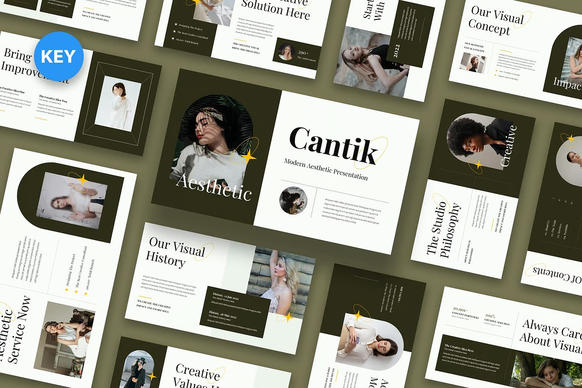 Cantik - Presentation Keynote, a Presentation Template by Fit-tee (Photo 1 of 6)