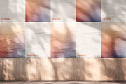 Glued Posters Wall Mockup, an Advertising Mockup by Design Squad (Thumbnail 3 of 4)