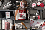 38 Barbershop Saloon Branding Mockup, an Advertising Mockup by Vitora Mockup (Thumbnail 1 of 13)
