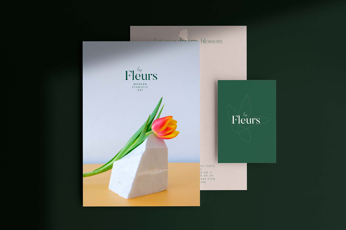 Les Fleurs | Full Identity Pack, a Branding & Logo Template by The Responsible Creatives (Photo 9 of 17)