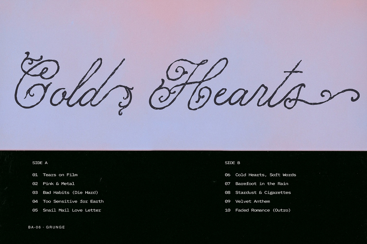 Born Angel // Font Family, a Handwritten Font by PeachCreme (Photo 9 of 13)
