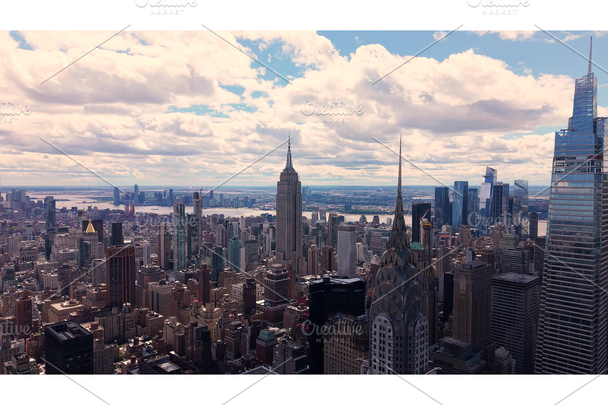 Aerial view of New York City's, a Graphic by wedoper (Photo 1 of 2)