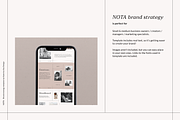 Brand strategy / Brand book template, a Marketing Template by Katerina.Sea.Design (Thumbnail 3 of 7)