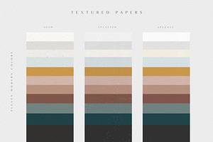 Paper Textures In Modern Colors