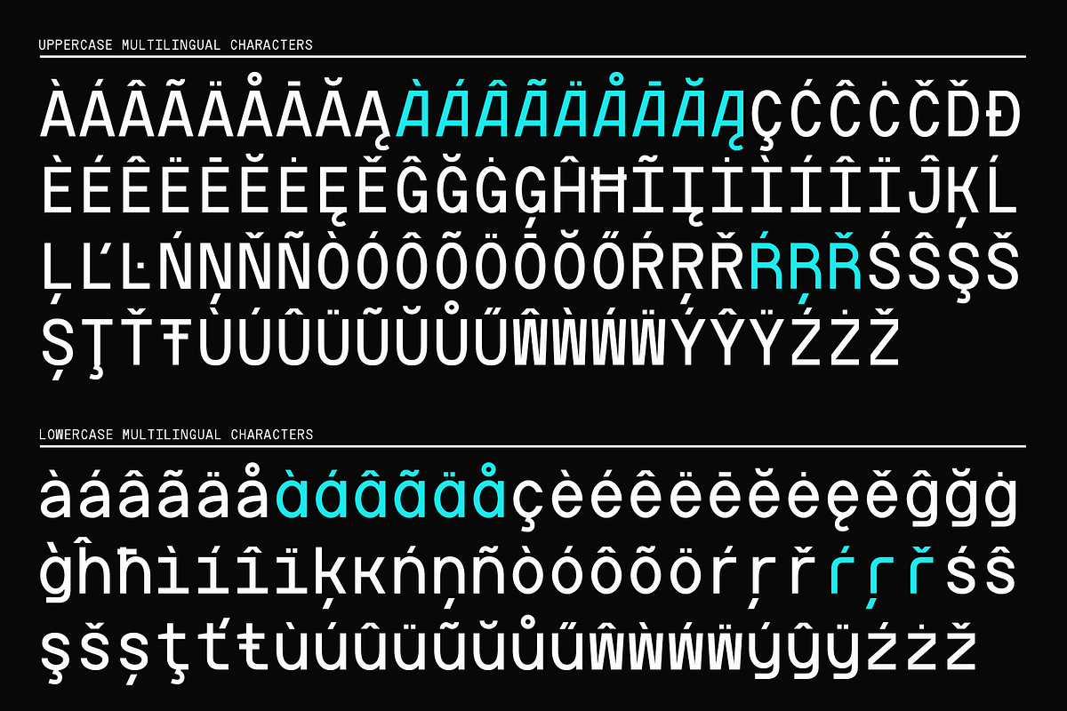 Artavion Mono - Monospace Typeface, a Sans Serif Font by Valentino Vergan (Photo 11 of 14)