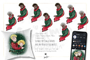 Christmas Dads Kids Family Creator, a Person Illustration by KaramfilaS (Thumbnail 3 of 11)