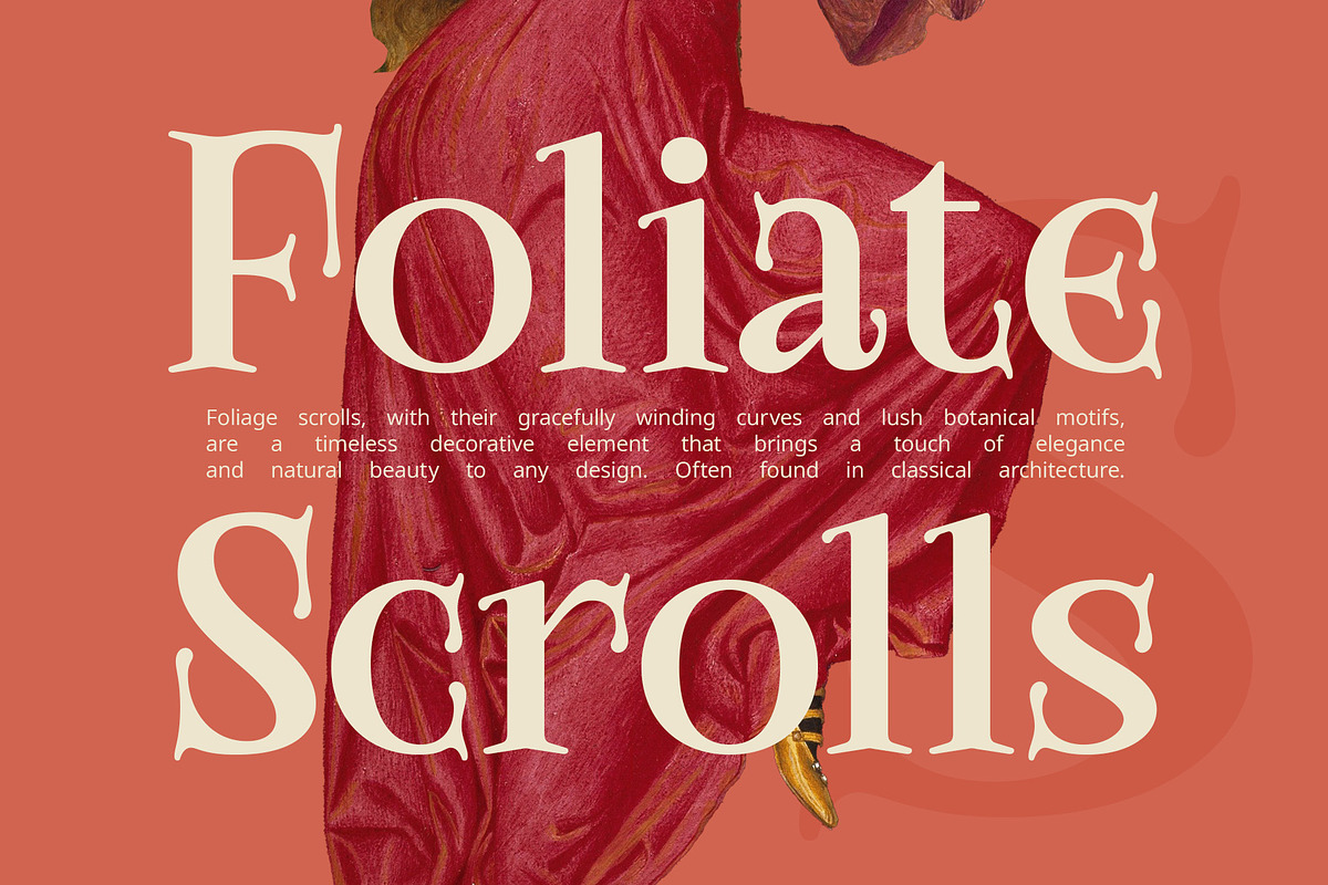 CS Amoret – Art Nouveau Font, a Serif Font by Craft Supply Co. (Photo 4 of 8)