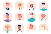 Cartoon People Avatars, an Emoji Icon by alexdndz (Thumbnail 12 of 13)