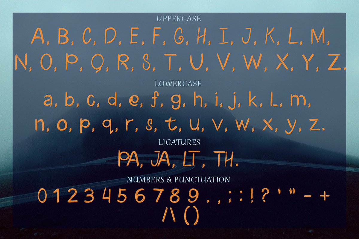 PESION svg opentype font, a Serif Font by CHIMERA (Photo 2 of 8)