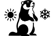 Cute Bear Silhouette Vector Bundle, a Person Illustration by Designer_Momina (Thumbnail 2 of 31)