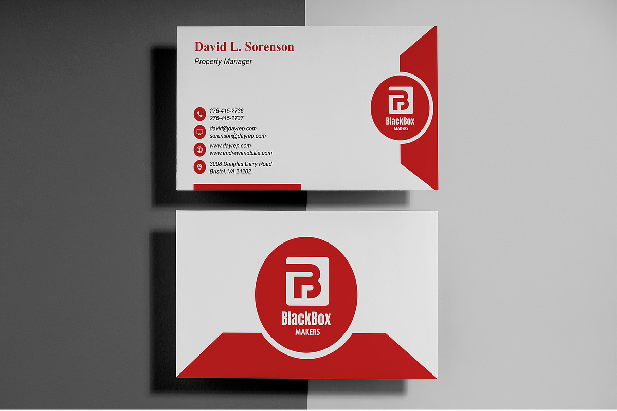 Business Card Template | Real Estate preview 2