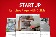 Startup Landing With Page Builder, a Bootstrap Template by XpeedStudio (Thumbnail 2 of 5)