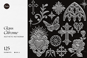 Glass Chrome Collection, an Object Graphic by The Flossy Finch (Thumbnail 1 of 18)