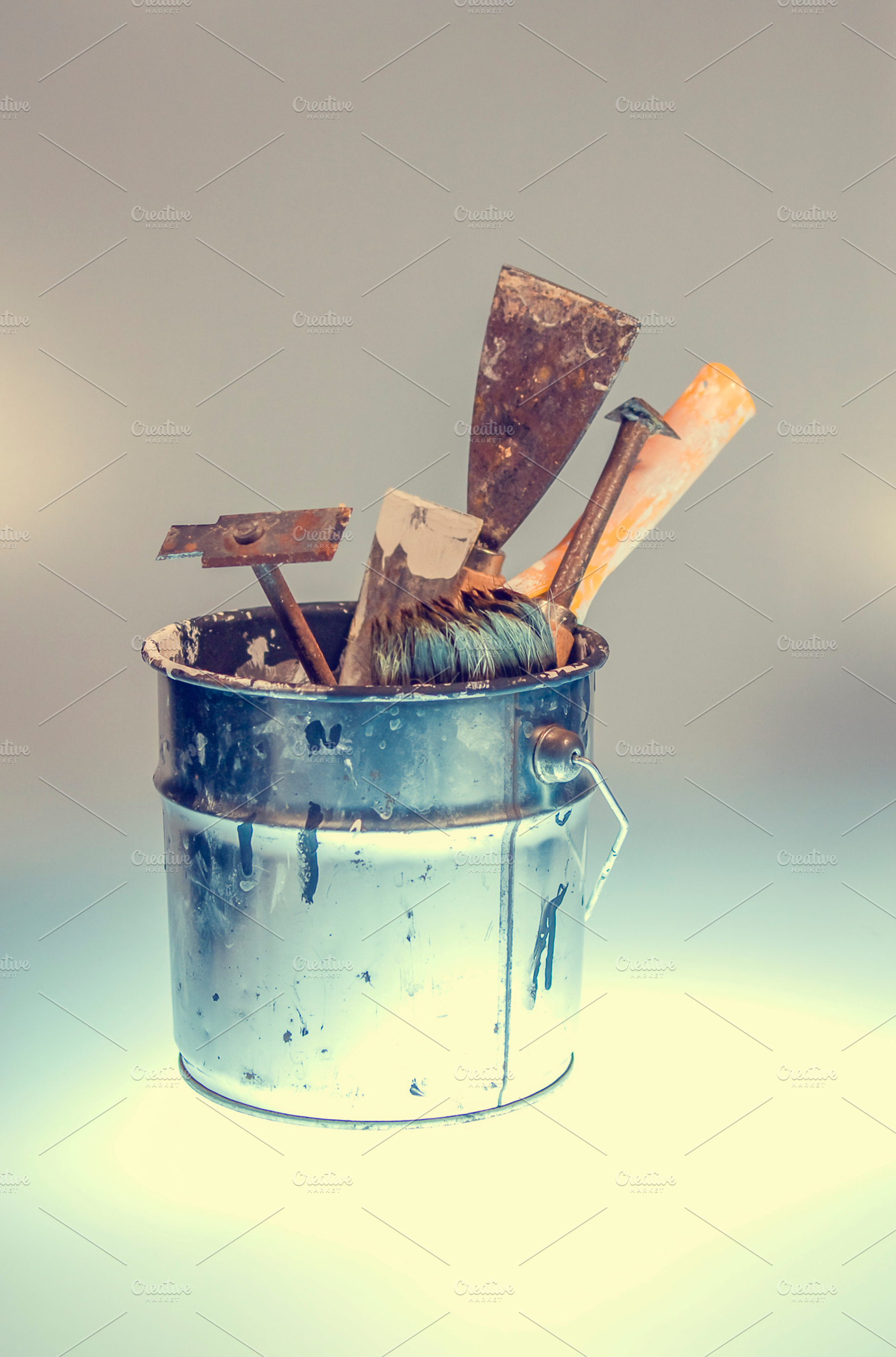 Painters Work Tools