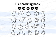 Cute Kawaii Kiwi Bird Character, an Animal Illustration by Palau (Thumbnail 11 of 12)