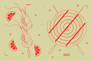 BBQ Food Vector Illustrations, a Food Illustration by TheFoodAtlas (Thumbnail 12 of 17)