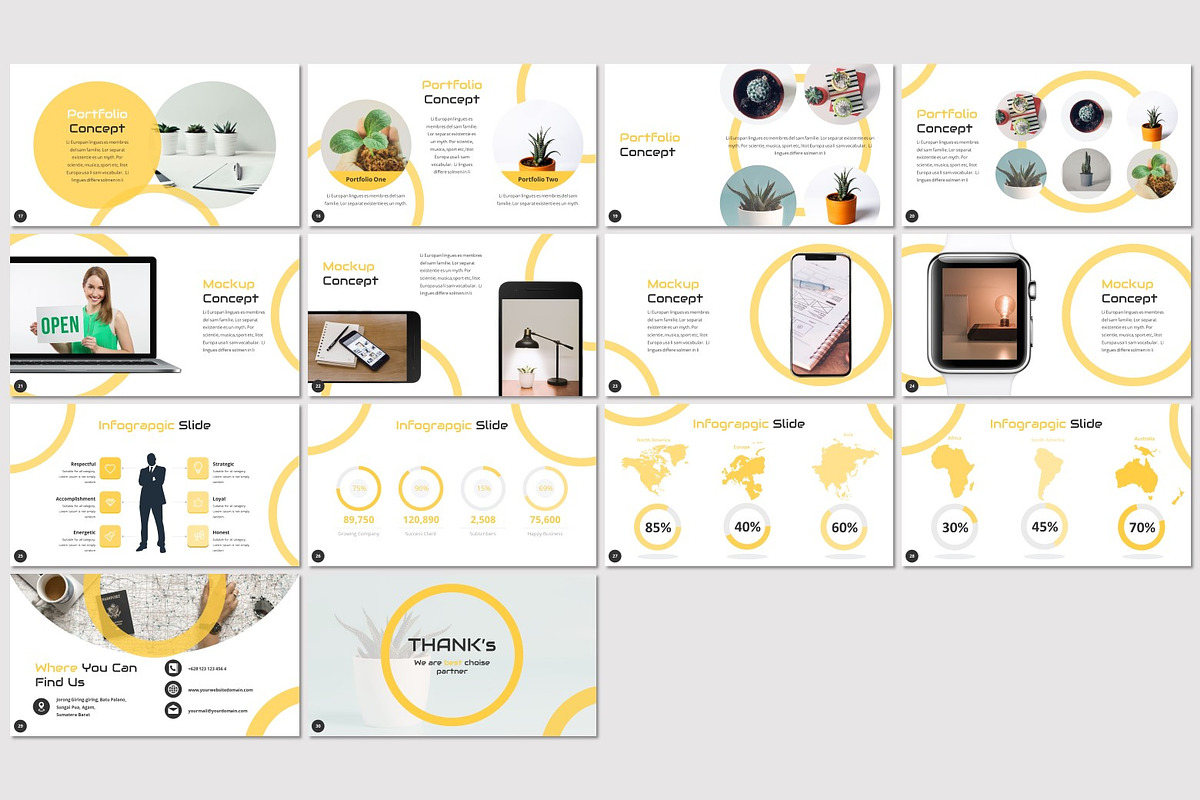 Zero Keynote Template, a Presentation Template by KAZ by IanMikraz Studio