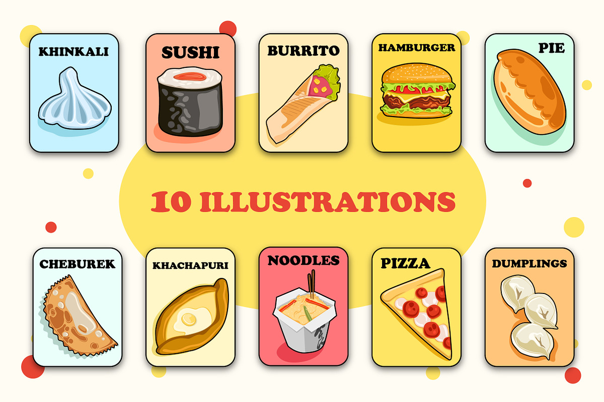 Stickers & pins Fast food, a Food Illustration by Onceli*art (Photo 3 of 6)