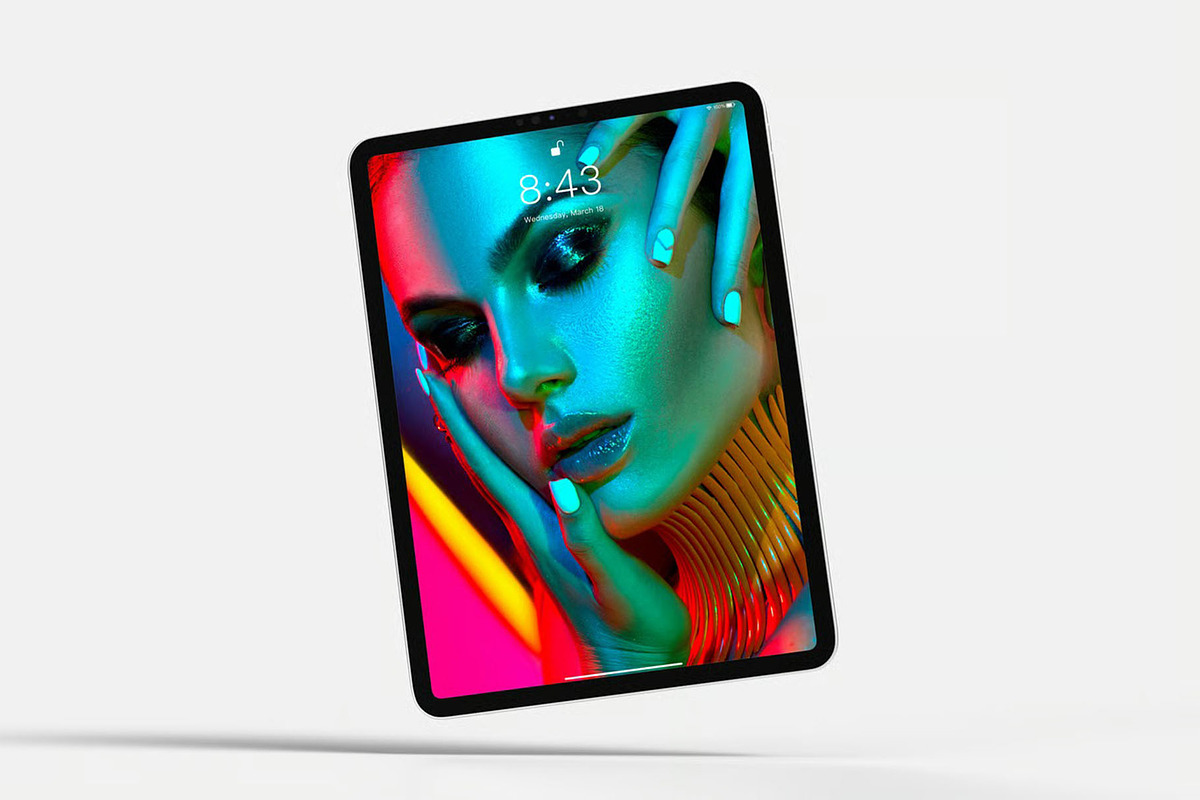 IPad Pro 2020 Mock-up, an iPad Mockup by zippypixelstudio (Photo 2 of 12)
