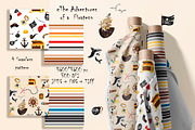 Kids Playful Seamless Patterns, a Pattern Graphic by Oksana Dovhopol Art (Thumbnail 1 of 14)