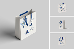 Paper Bag Mockup, a Packaging Mockup by Pikachudesign