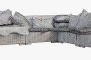 Brown Jordan 4M outdoor wicker sofa, a Furniture 3D Model by 3dmitruk (Thumbnail 21 of 27)