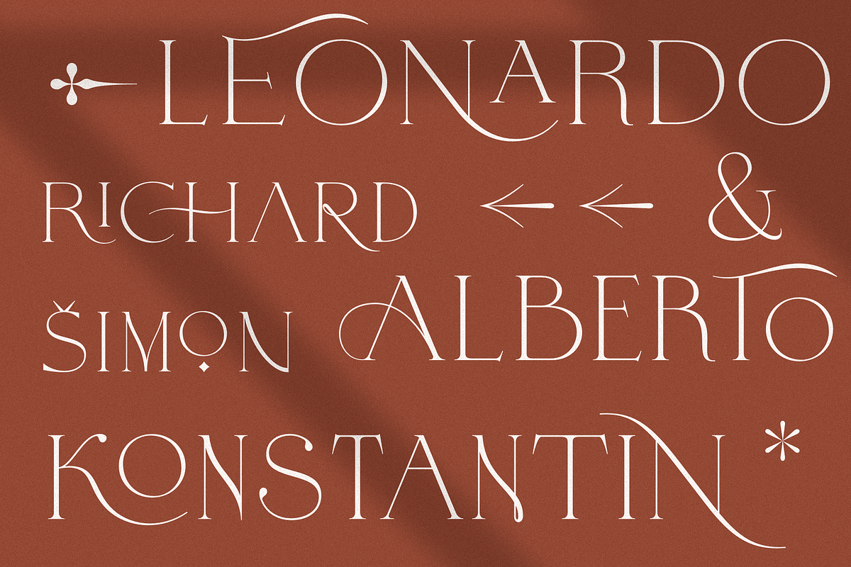 Faberge, a Serif Font by Larin Type Co. (Photo 4 of 15)